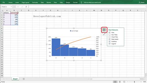 Cara Membuat Diagram Pareto Di Ms Excel