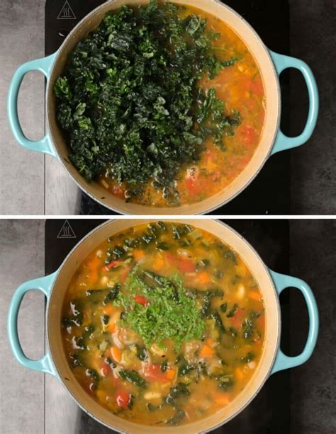 Tuscan White Bean And Kale Soup Ribollita Skinny Spatula