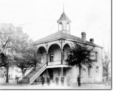 Jefferson County, Florida courthouse c.1841 | Monticello florida, Old florida, Southern architecture