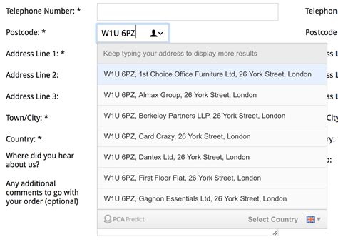 How To Integrate A Postcodeaddress Lookup On Your Checkout