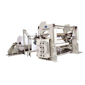 Plastic Film Slitter Rewinder Dimatra Automatic For Small Rolls