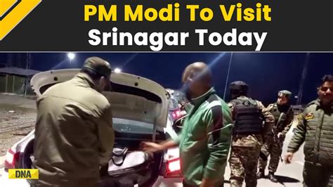 Pm Modi Kashmir Visit First Visit After Abrogation Of Article