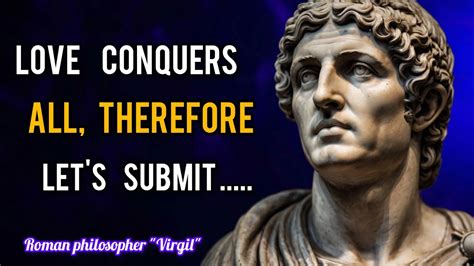 Ancient Roman Poet And Philosopher Virgil Life Lessons That Men