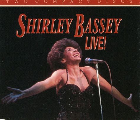 Shirley Bassey Live By Shirley Bassey Amazon Co Uk CDs Vinyl