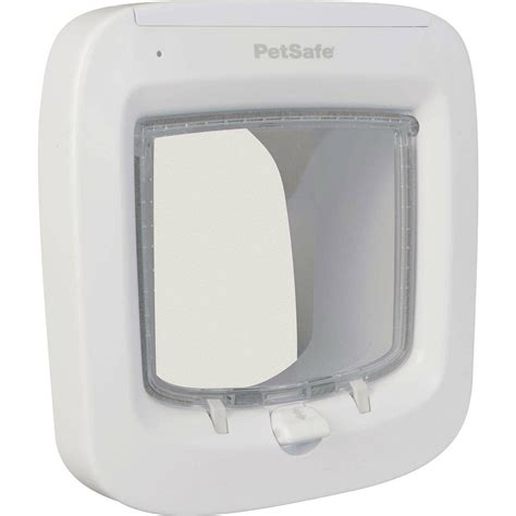 Petsafe Microchip Cat Flap 4 Way Lock Easy Program Pet Door Buysbest