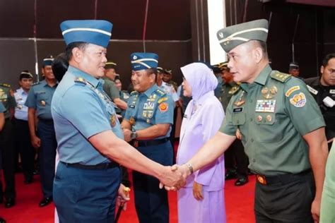 Panglima TNI Laksamana Yudo Margono Lakukan Mutasi Dan Promosi 19