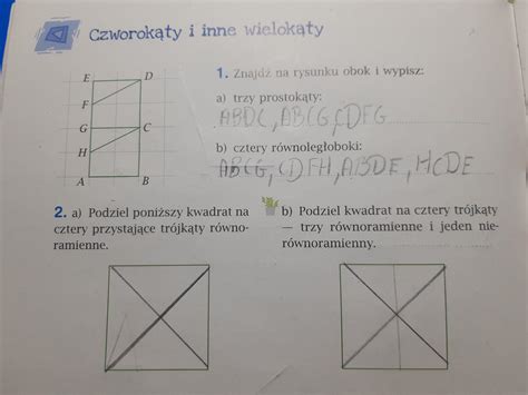 Matematyka klasa 6 z plusem wersja C czworokąty i inne wielokąty