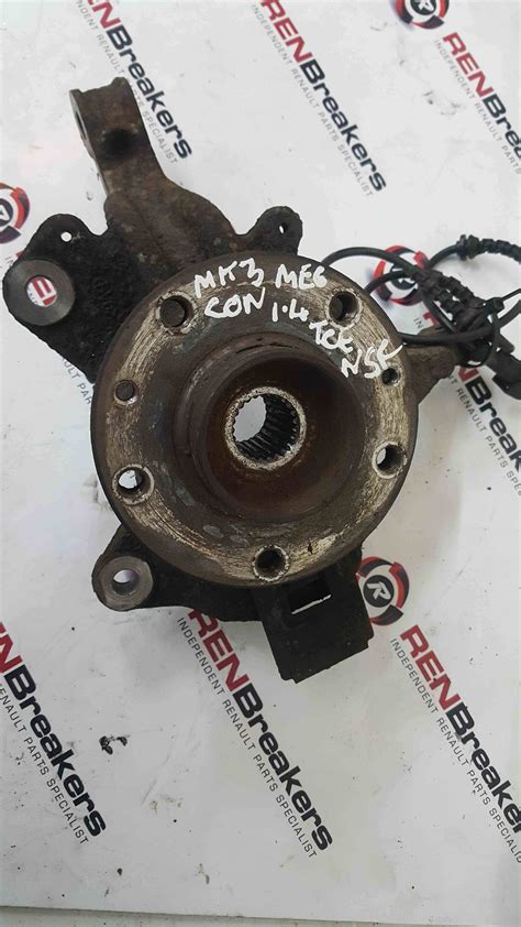 Renault Megane Tce Passenger Nsf Wheel Hub Abs Sensor