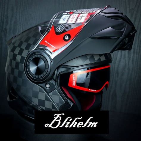 Jual Helm Ls Ff Vortex Solid Matt Carbon Helm Ls Modular Di