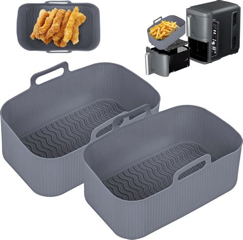 Paquet Moule Air Fryer Pour Ninja Double Stack Xl Friteuse Sans Huile