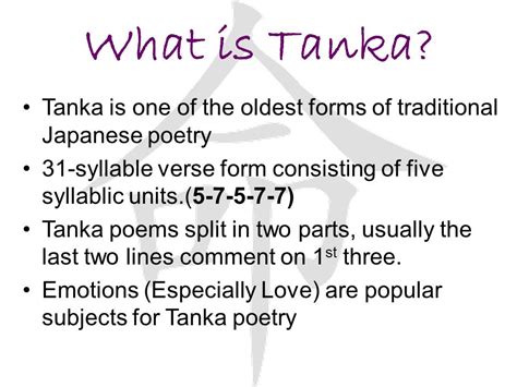 Tanka Definition, Structure Examples Video Lesson, 56% OFF