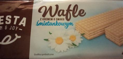 Wafle Z Kremem O Smaku Mietankowym Fiesta Kalorie Kj I Warto Ci