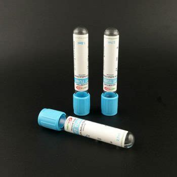 Blue Top Sodium Citrate PT Tube for Blood Collection