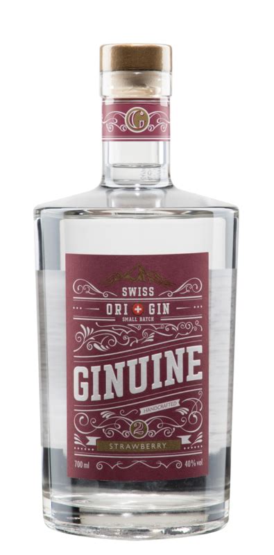 Ginuine Strawberry Gin 40° 70cl Online Bestellen Ullrichch