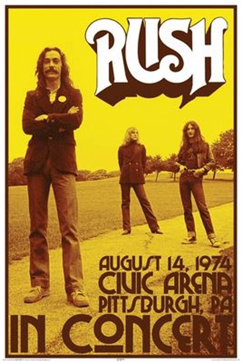 Rush Poster Concert Nerdkungfu