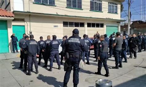 Policías De Tizayuca Se Van A Paro De Labores Piden Destitución De Mandos