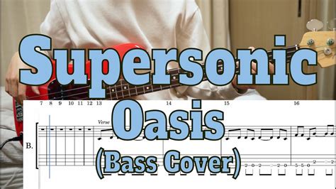 Oasis Supersonic Bass Cover Tabs YouTube