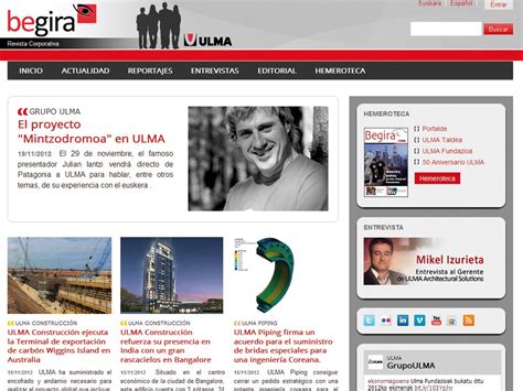 Grupo Ulma Launches The Online Version Of Its Begira Magazine Ulma Begira