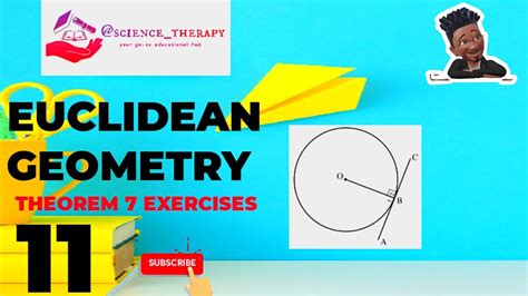 Euclidean Geometry Theorem 7 Exercises Grade 11 And 12 Youtube