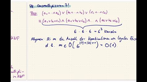 Komplexität von Algorithmen Satz 17 YouTube