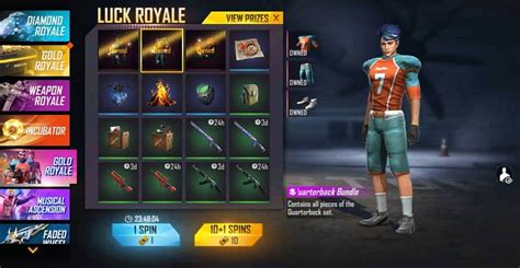 4to Aniversario De Free Fire Gold Royale Nuevas Recompensas Reveladas