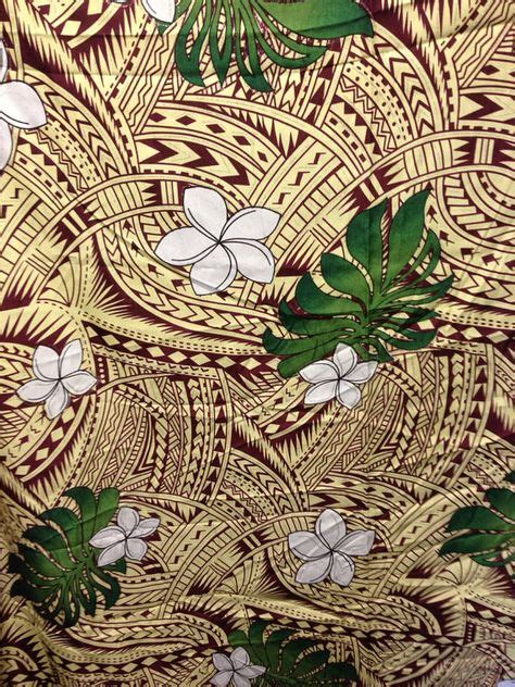 12 Samoan Fabrics Ideas Samoan Printing On Fabric Polynesian Art