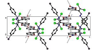 Figure 3 View Down The B Axis Of The Title Compound Showing The Face