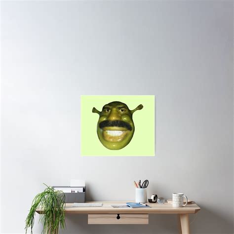 Shrek Harvey Poster For Sale By Tttatia Redbubble