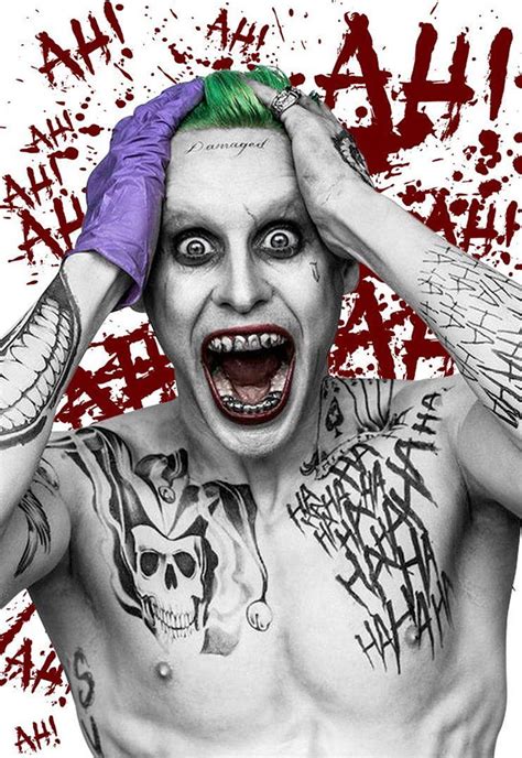 The Joker In Suicide Squad By Sergioargentino22 Jared Leto 2017 HD