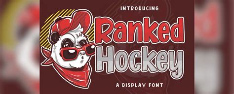 23 Hockey Fonts That Capture the Spirit of the Game