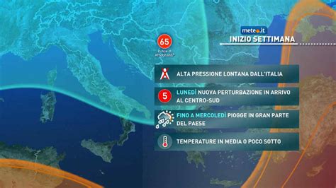 Meteo arriva altra pioggia lunedì 15 martedì 16 vortice Mediterraneo