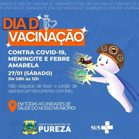 Prefeitura De Pureza Dia D De VacinaÇÃo