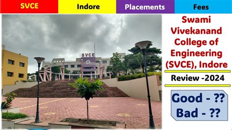 Swami Vivekanand College Indore SVCE Full Review YouTube