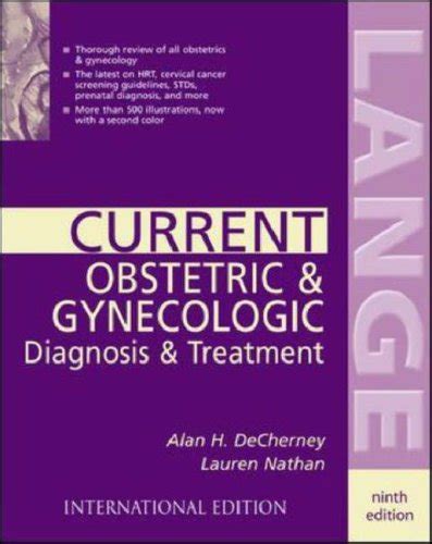 『current Obstetric And Gynecologic Diagnosis And 読書メーター