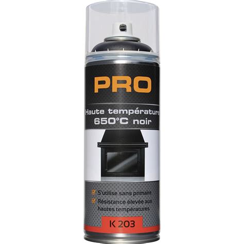 AUTO K Peinture Haute Température 650C Aérosol 400ML 400ml