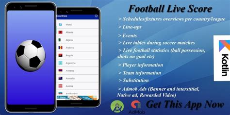 Football Live Score Android Source Code By Skillbrighterinfotech