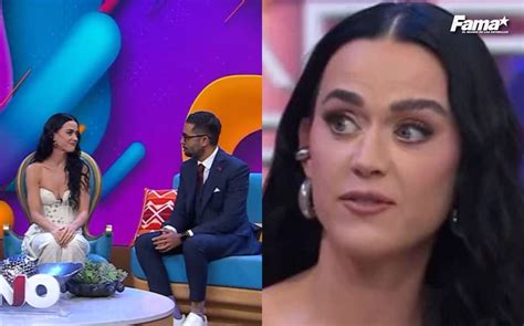 Katy Perry luce incomoda con los conductores de Venga la Alegría Fama