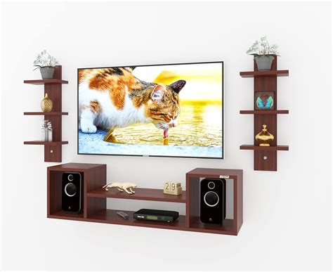 Macwud Nicco Engineered Wood Tv Unit For Living Room Entertainment