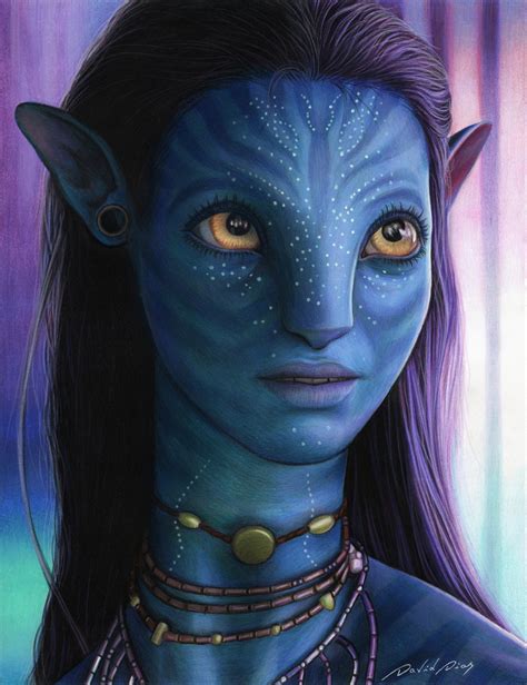 Neytiri Avatar The Way Of Water High Quality Premium Matte Vertical