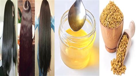 Apply Fenugreek Oil Turn Thin Hair To Thick Hair In Days Double