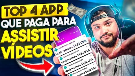 Top App Para Ganhar Dinheiro Assistindo V Deos Gr Tis B Nus Youtube