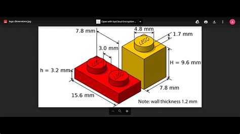 Onshape Tutorial 1x1 Lego Brick Youtube