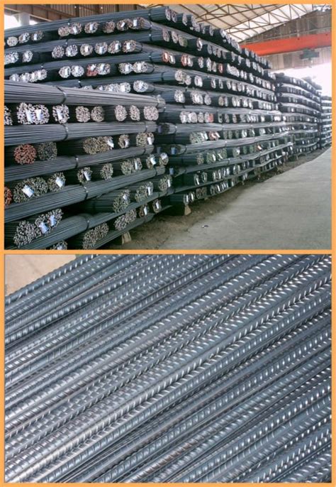 Bs4449 Gr460 Concrete Reinforcing Steel Bar Hot Rolled Ribbed Bar Steel