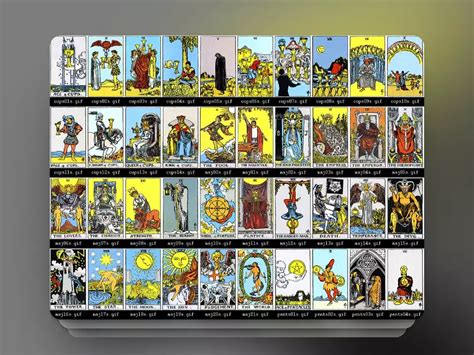 Los Arcanos Mayores Y Menores Del Tarot Tarot Canal