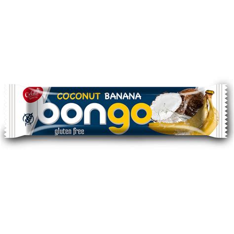 Baton Fara Gluten Cu Crema De Banane Bongo Cocos 40g Soco Dr Max