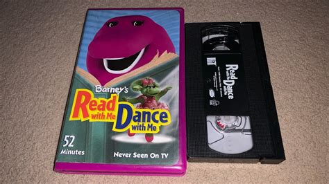 Opening To Barney Read With Me Dance With Me 2003 Vhs Youtube