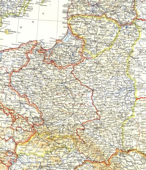 Polen 1939 Historical Maps Genealogy Map Poland History