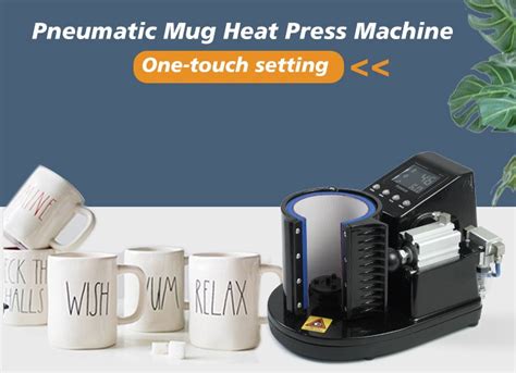 Freesub Pneumatic Mug Press Machine Sublimation Mug Printing Machines