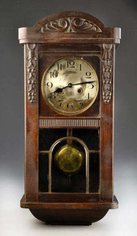 Antique German Pendulum Wall Clock