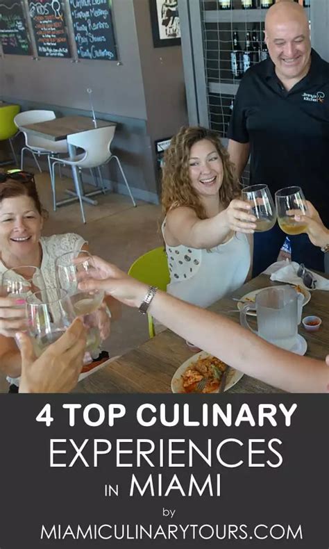 TOP 4 MIAMI CULINARY EXPERIENCES